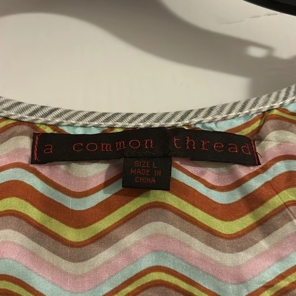 A Common Thread Jeweled Multi Pattern Tank - Picture 2 of 4